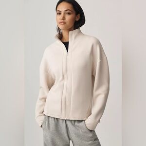 NEW Varley Tahay Zip-Through Mid Layer Sweater Size Medium